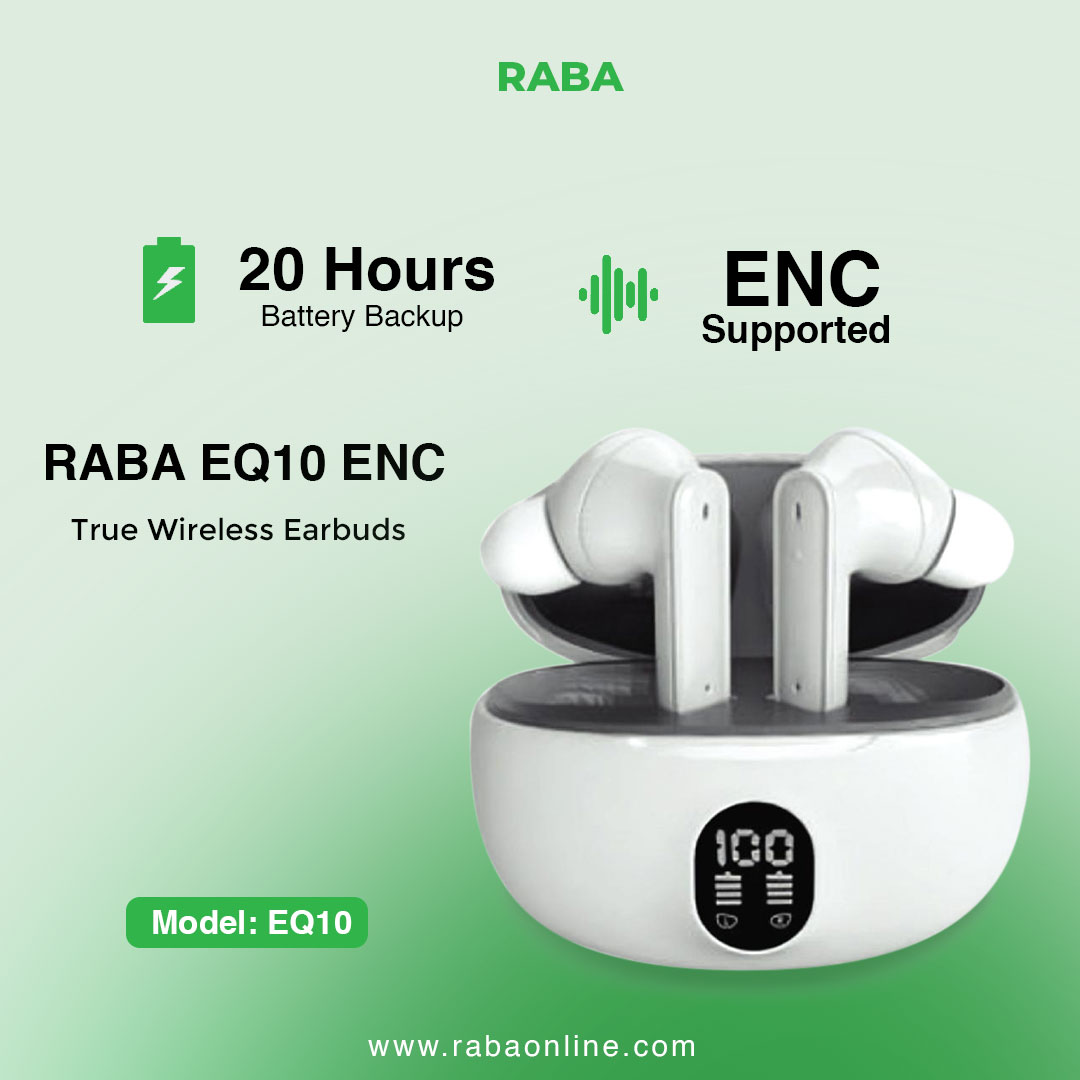 RABA EQ10 ENC Earbuds