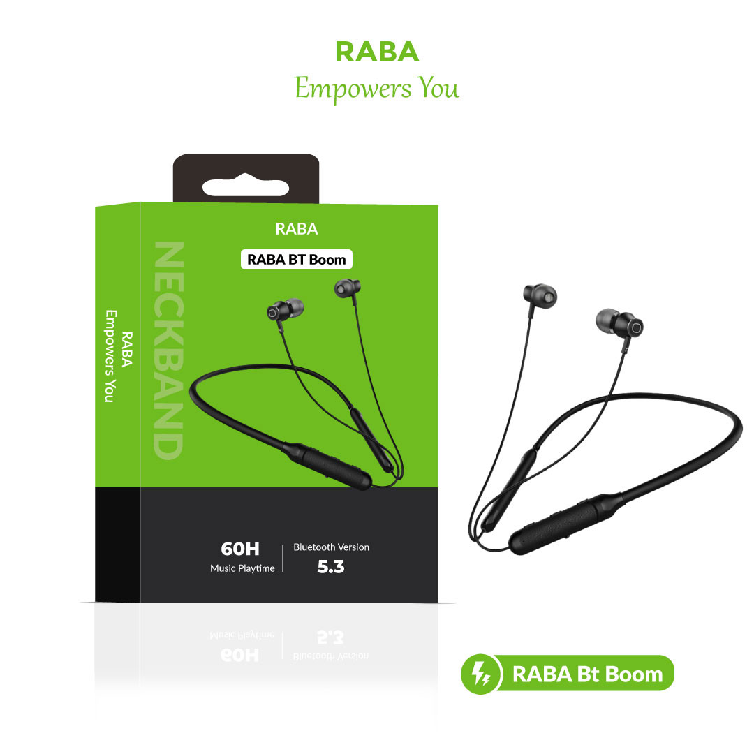 RABA BT-BOOM Wireless Neckband