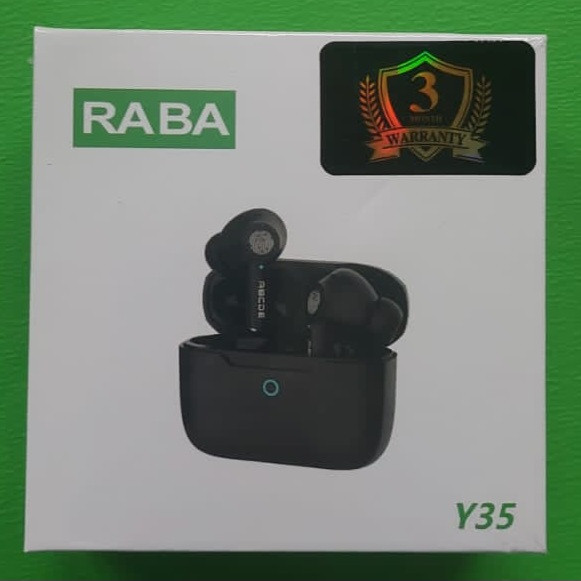 RABA Y35 Original True Wireless Bluetooth Earbuds