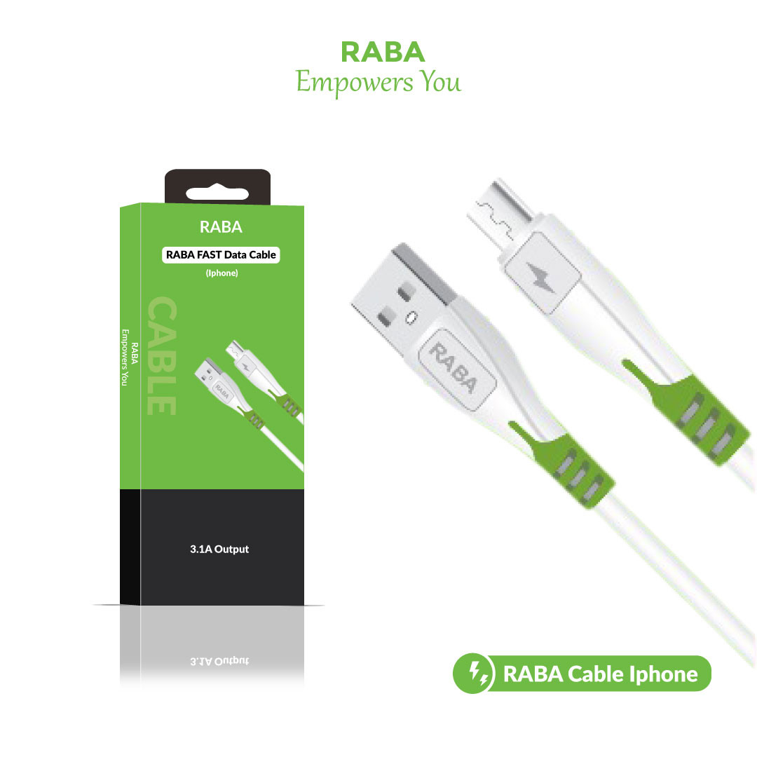 RABA FAST Data Cable (Iphone)
