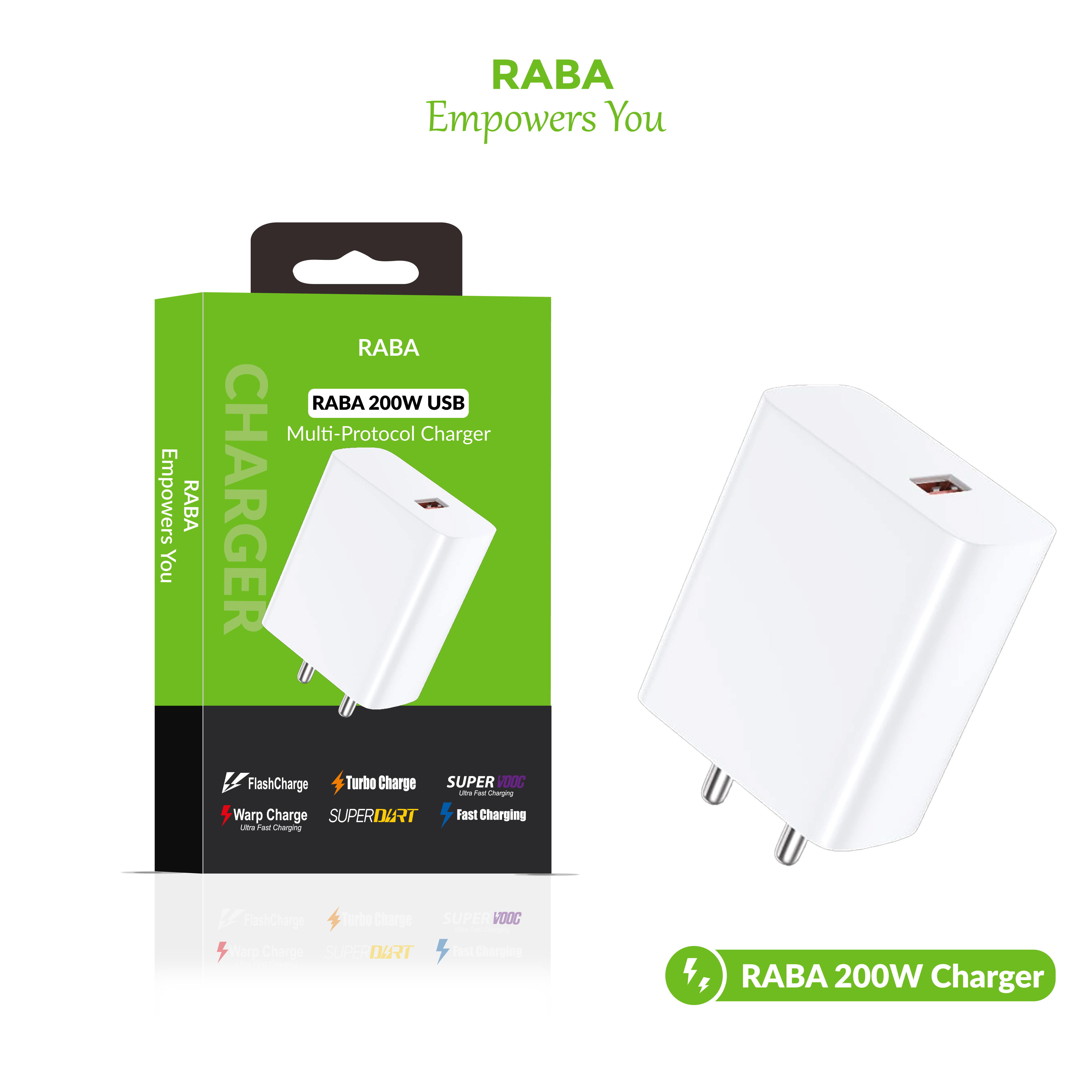  RABA Master 03 200W Super Fast charger 