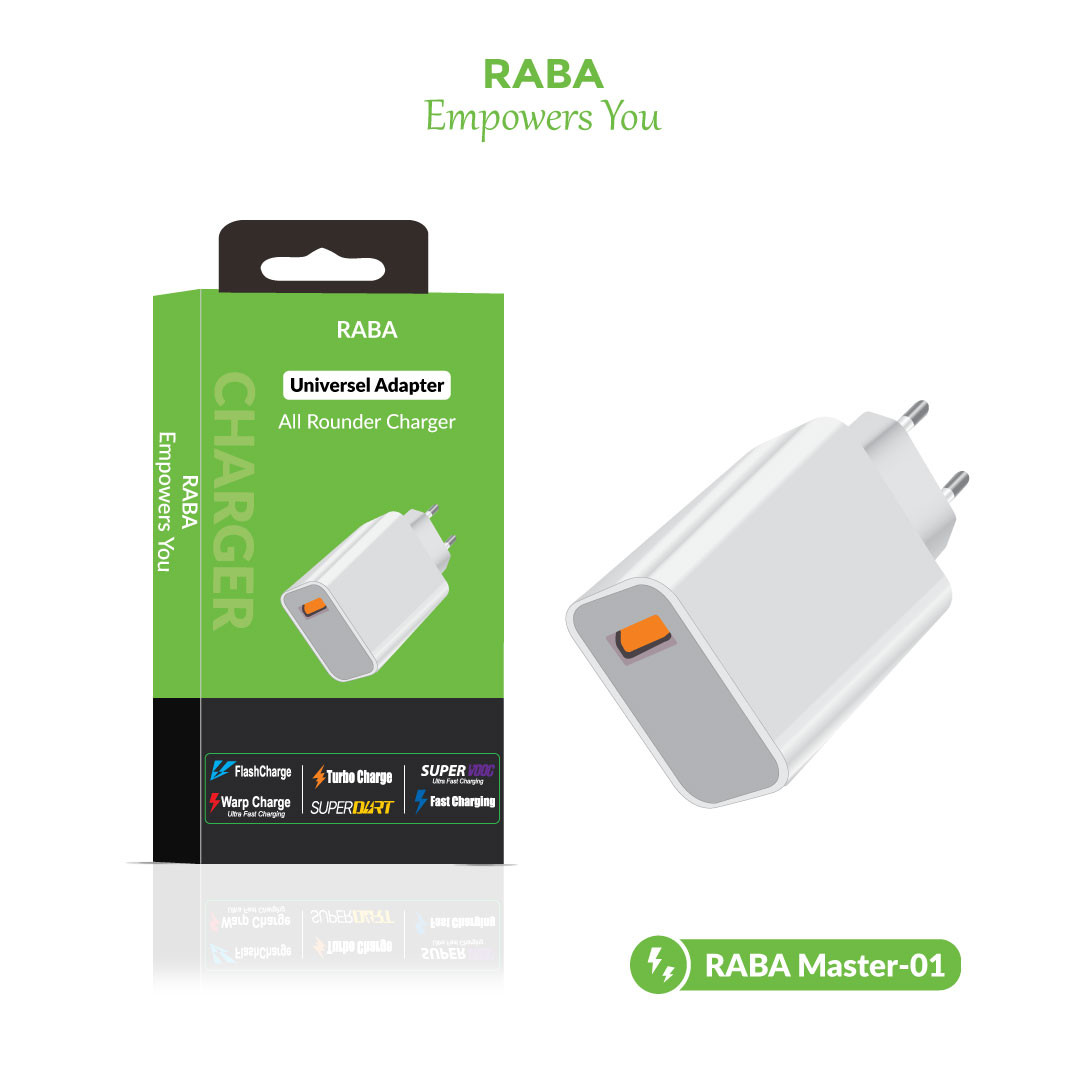 RABA Master-01 25W,27w,33W,45W Charger